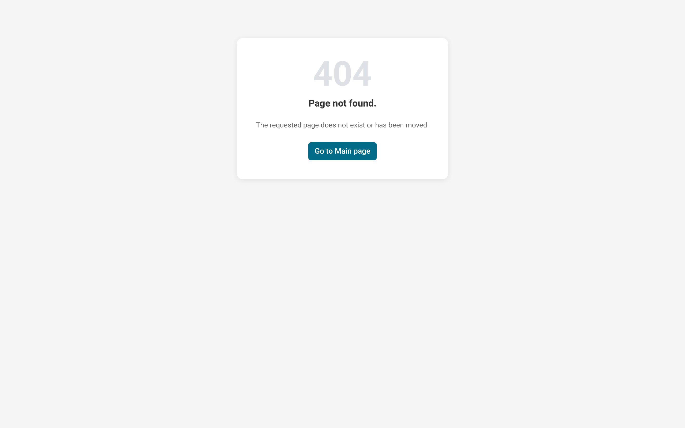 An error while opening a consultation