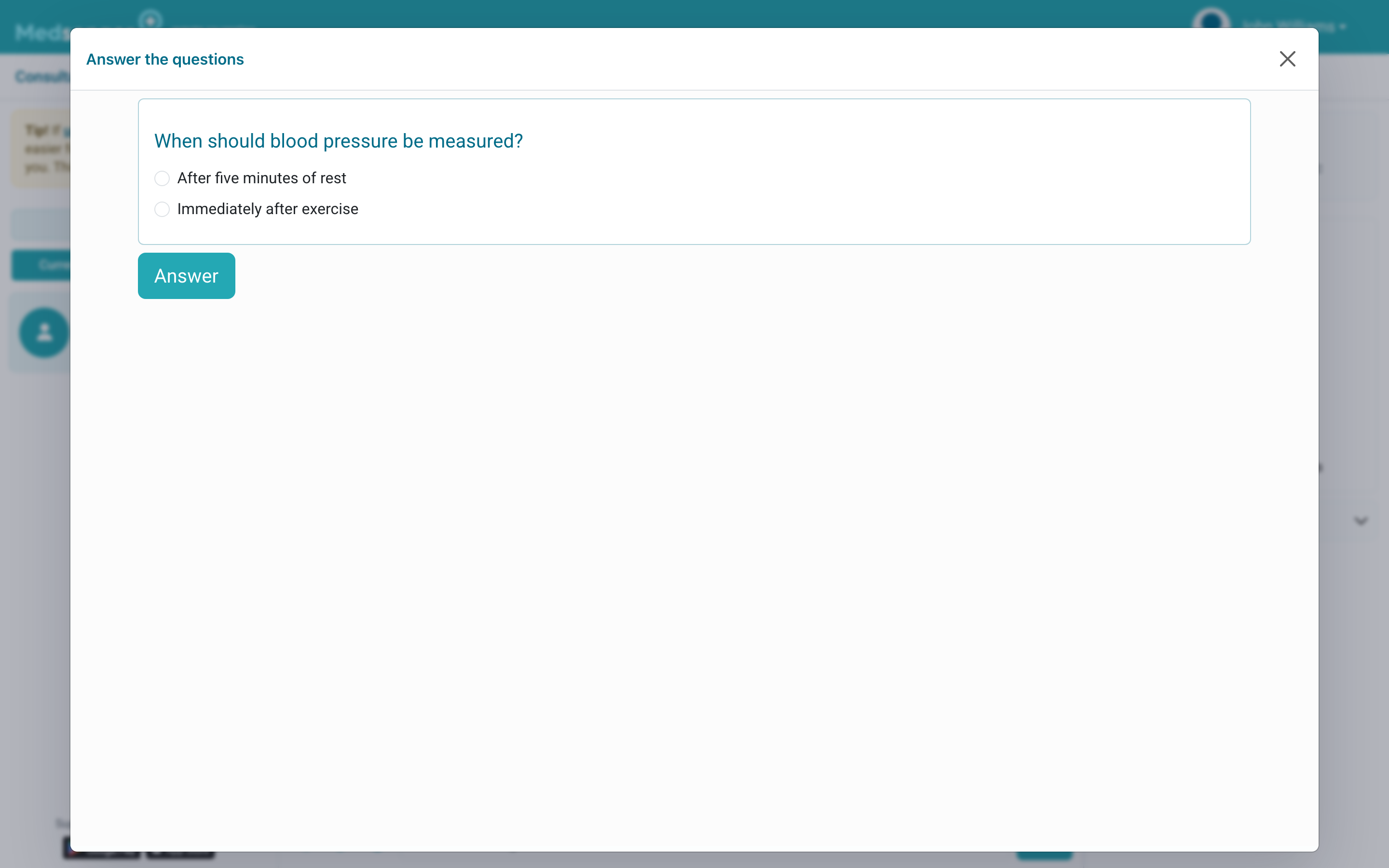 An education course question